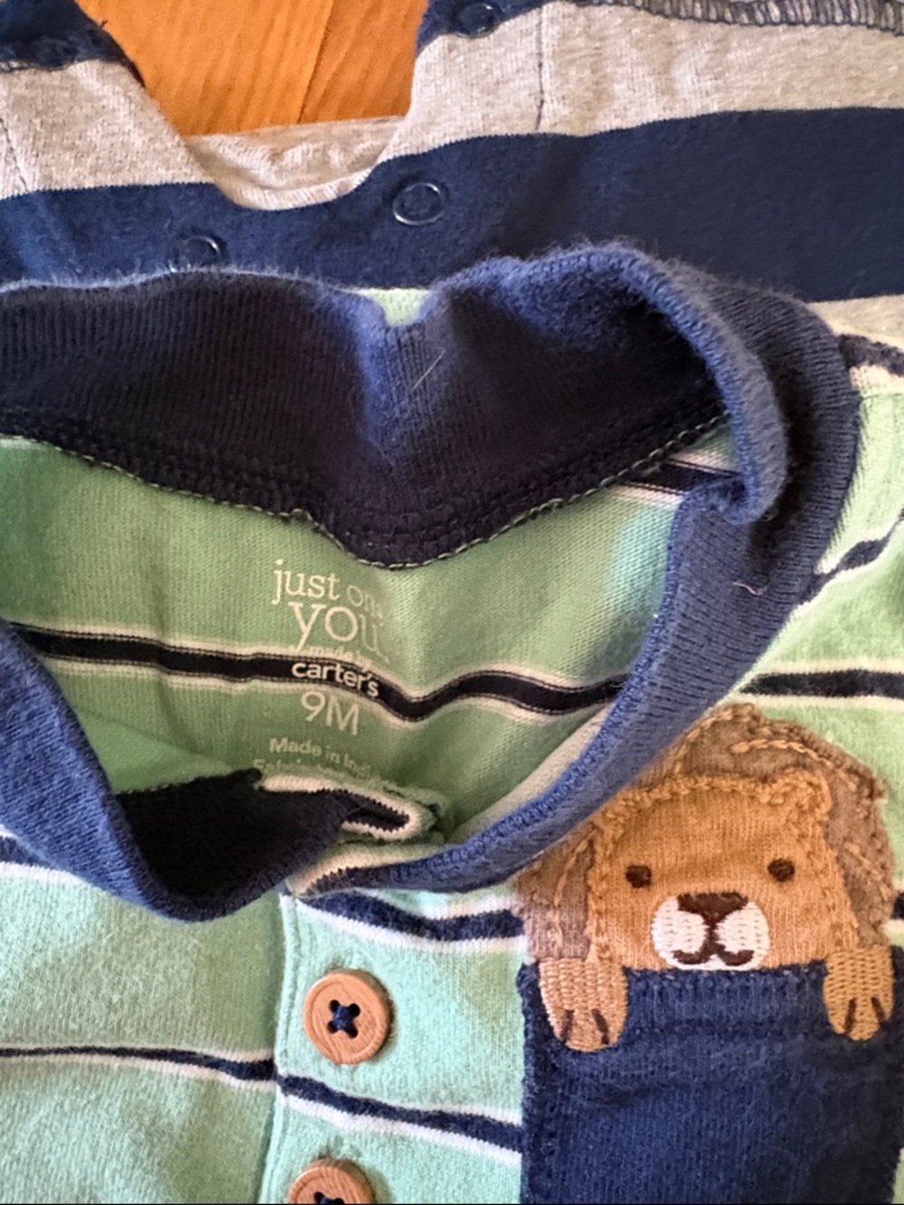 Baby Boys Bundle 0-3M - 9M R Lauren, Absorba, Cat & Jack Carters - Picture 3 of 6